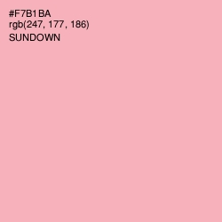 #F7B1BA - Sundown Color Image