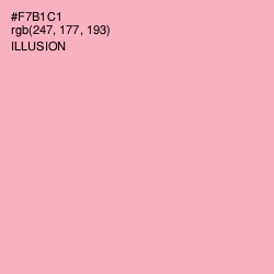 #F7B1C1 - Illusion Color Image