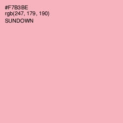 #F7B3BE - Sundown Color Image