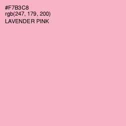 #F7B3C8 - Lavender Pink Color Image