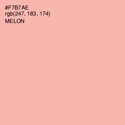 #F7B7AE - Melon Color Image