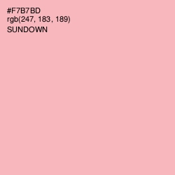 #F7B7BD - Sundown Color Image