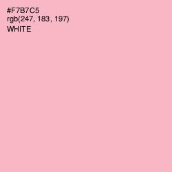 #F7B7C5 - Lavender Pink Color Image