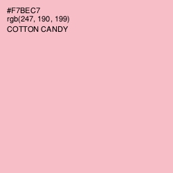 #F7BEC7 - Cotton Candy Color Image