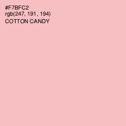 #F7BFC2 - Cotton Candy Color Image