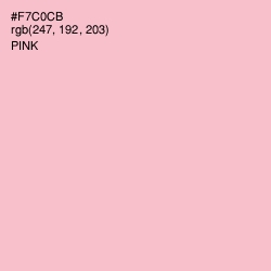 #F7C0CB - Pink Color Image