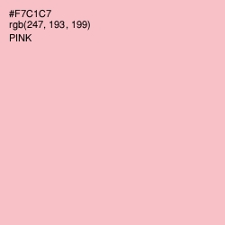 #F7C1C7 - Pink Color Image