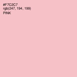 #F7C2C7 - Pink Color Image