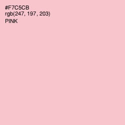 #F7C5CB - Pink Color Image