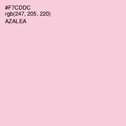 #F7CDDC - Azalea Color Image