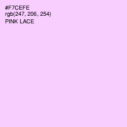 #F7CEFE - Pink Lace Color Image