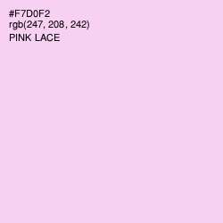 #F7D0F2 - Pink Lace Color Image