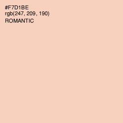 #F7D1BE - Romantic Color Image