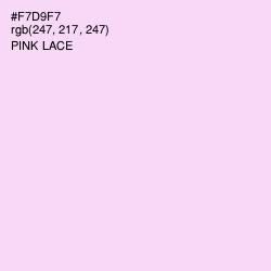 #F7D9F7 - Pink Lace Color Image