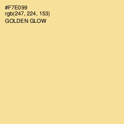 #F7E099 - Golden Glow Color Image