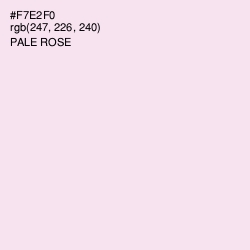 #F7E2F0 - Pale Rose Color Image