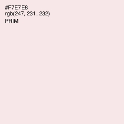 #F7E7E8 - Prim Color Image