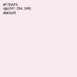 #F7EAF0 - Amour Color Image