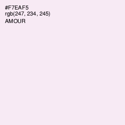 #F7EAF5 - Amour Color Image