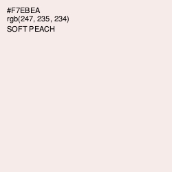 #F7EBEA - Soft Peach Color Image