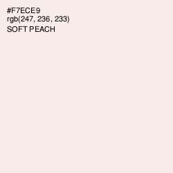 #F7ECE9 - Soft Peach Color Image