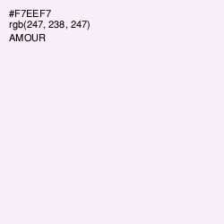 #F7EEF7 - Amour Color Image