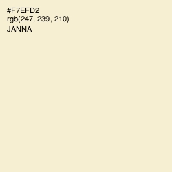 #F7EFD2 - Janna Color Image