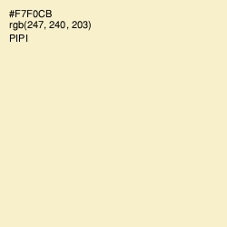 #F7F0CB - Pipi Color Image