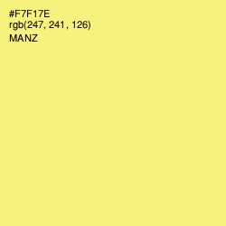 #F7F17E - Manz Color Image