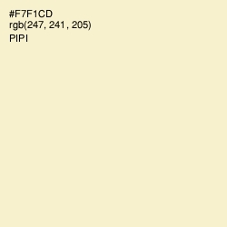 #F7F1CD - Pipi Color Image