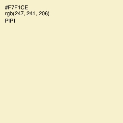 #F7F1CE - Pipi Color Image