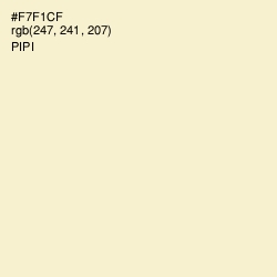 #F7F1CF - Pipi Color Image