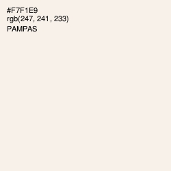 #F7F1E9 - Pampas Color Image