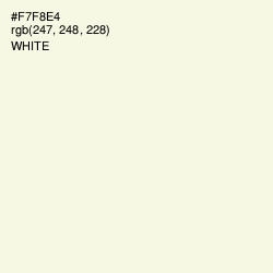 #F7F8E4 - Rum Swizzle Color Image