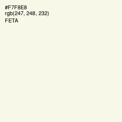 #F7F8E8 - Feta Color Image