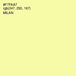 #F7FAA7 - Milan Color Image