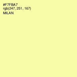 #F7FBA7 - Milan Color Image