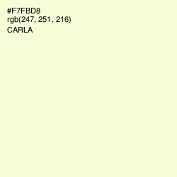 #F7FBD8 - Carla Color Image