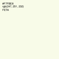 #F7FBE8 - Feta Color Image