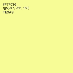 #F7FC96 - Texas Color Image