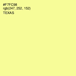 #F7FC98 - Texas Color Image