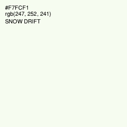 #F7FCF1 - Snow Drift Color Image