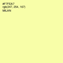 #F7FEA7 - Milan Color Image