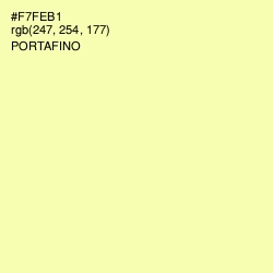 #F7FEB1 - Portafino Color Image