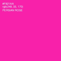 #F821AA - Persian Rose Color Image