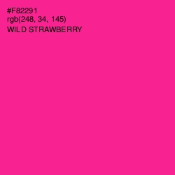 #F82291 - Wild Strawberry Color Image