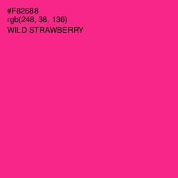 #F82688 - Wild Strawberry Color Image