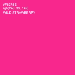 #F8278E - Wild Strawberry Color Image
