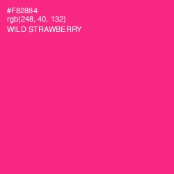 #F82884 - Wild Strawberry Color Image