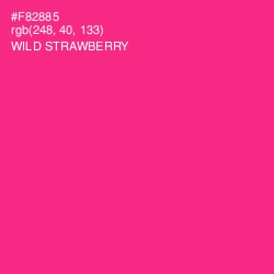 #F82885 - Wild Strawberry Color Image